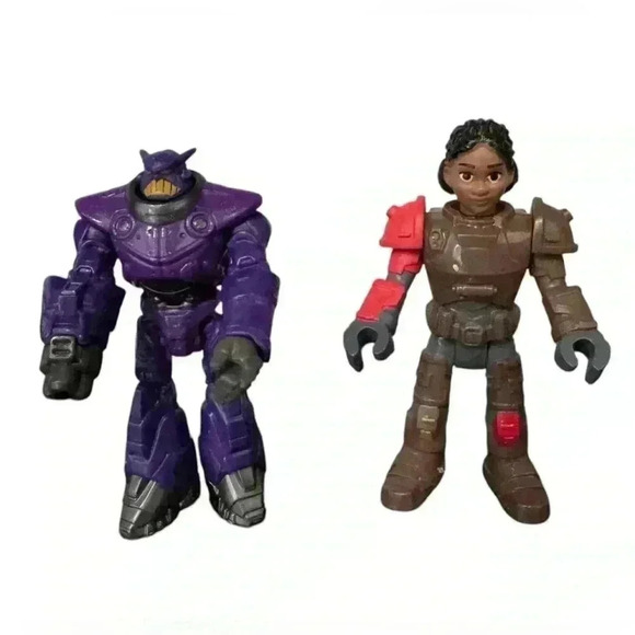 Disney Pixar Lightyear Movie: 4.75” Zurg & Izzy Hawthorne Action Figures - Picture 1 of 7